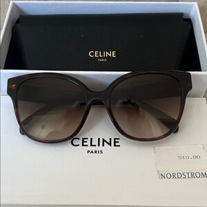 Celine Women's Dark Havana Sunglasses